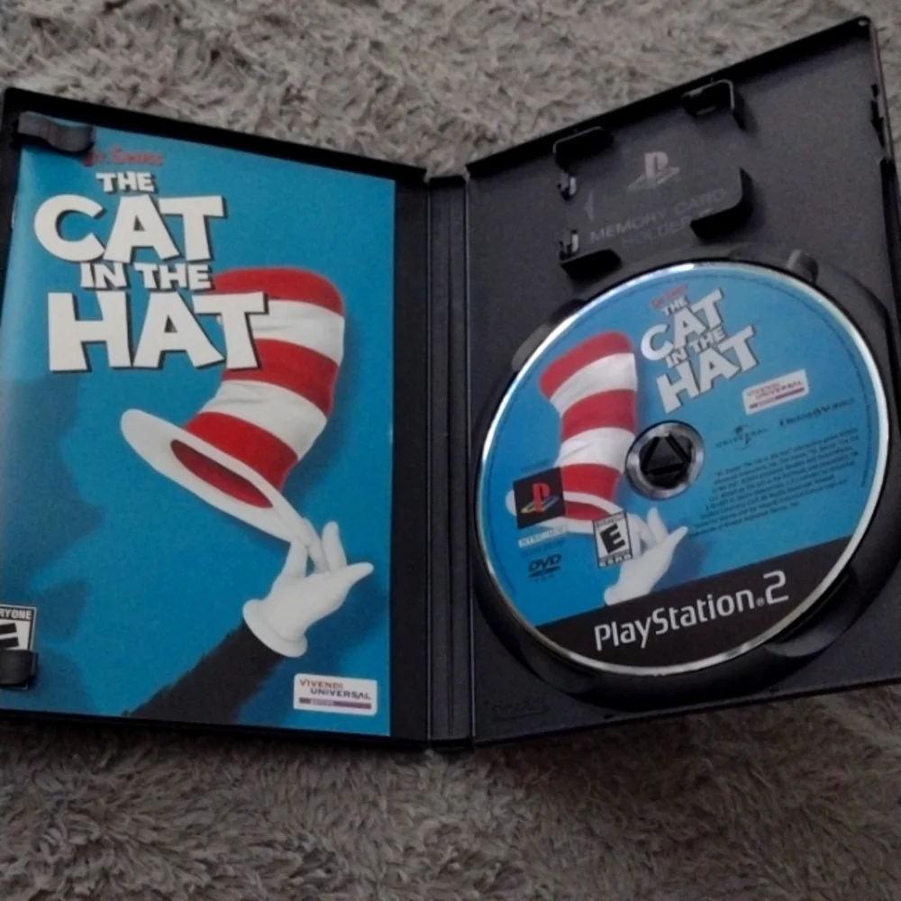 PlayStation 2 Dr Seuss THE CAT IN THE  HAT